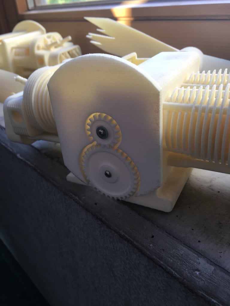 Модель авиадвигателя Volkswagen