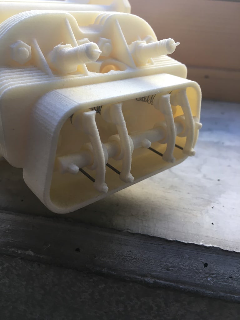 Модель авиадвигателя Volkswagen