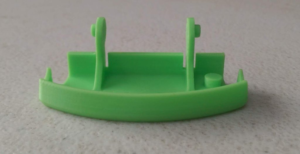 Зажим подлокотника центральной консоли