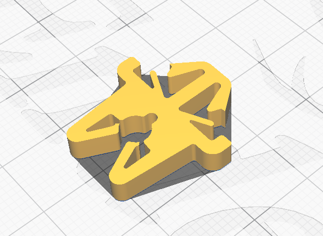 3D-модель зажима/соединителя для тормозной линии