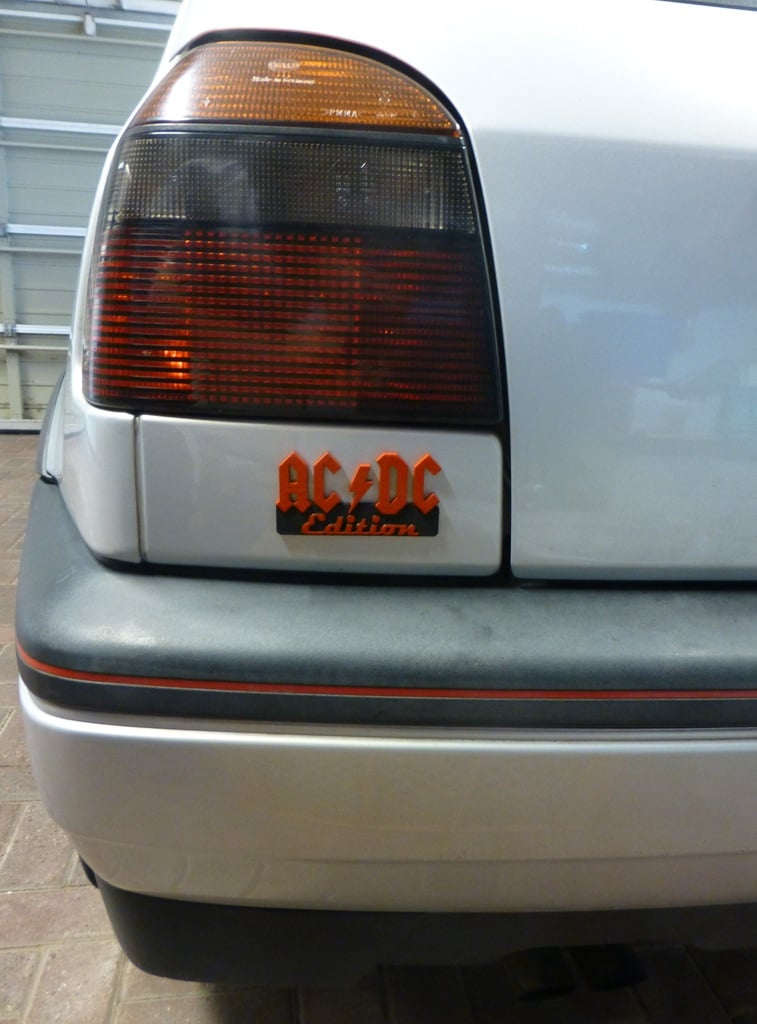 Volkswagen Golf 3 (MK3) AC/DC Edition