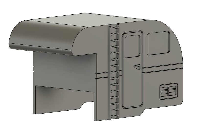 Купол кемпера с кнопками для грузовика Volkswagen T2 Hot Wheels