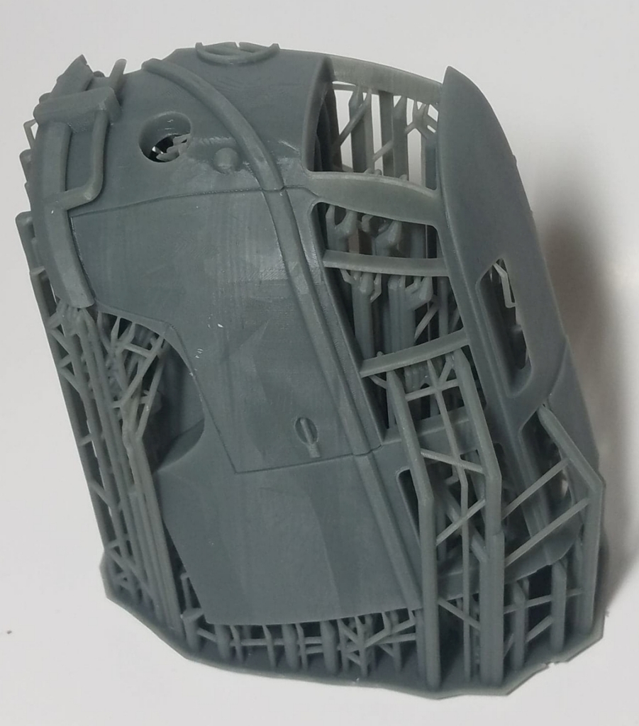 3D модель VW бус в стиле AT-AT