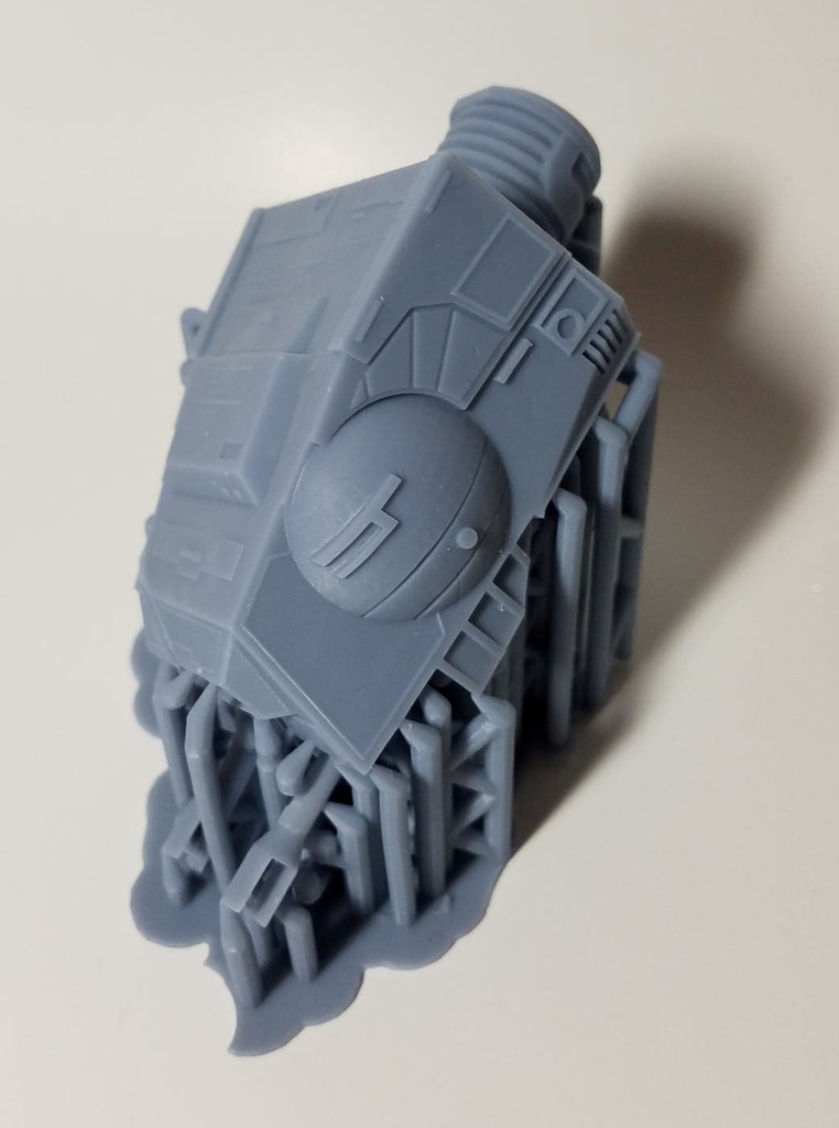 3D модель VW бус в стиле AT-AT