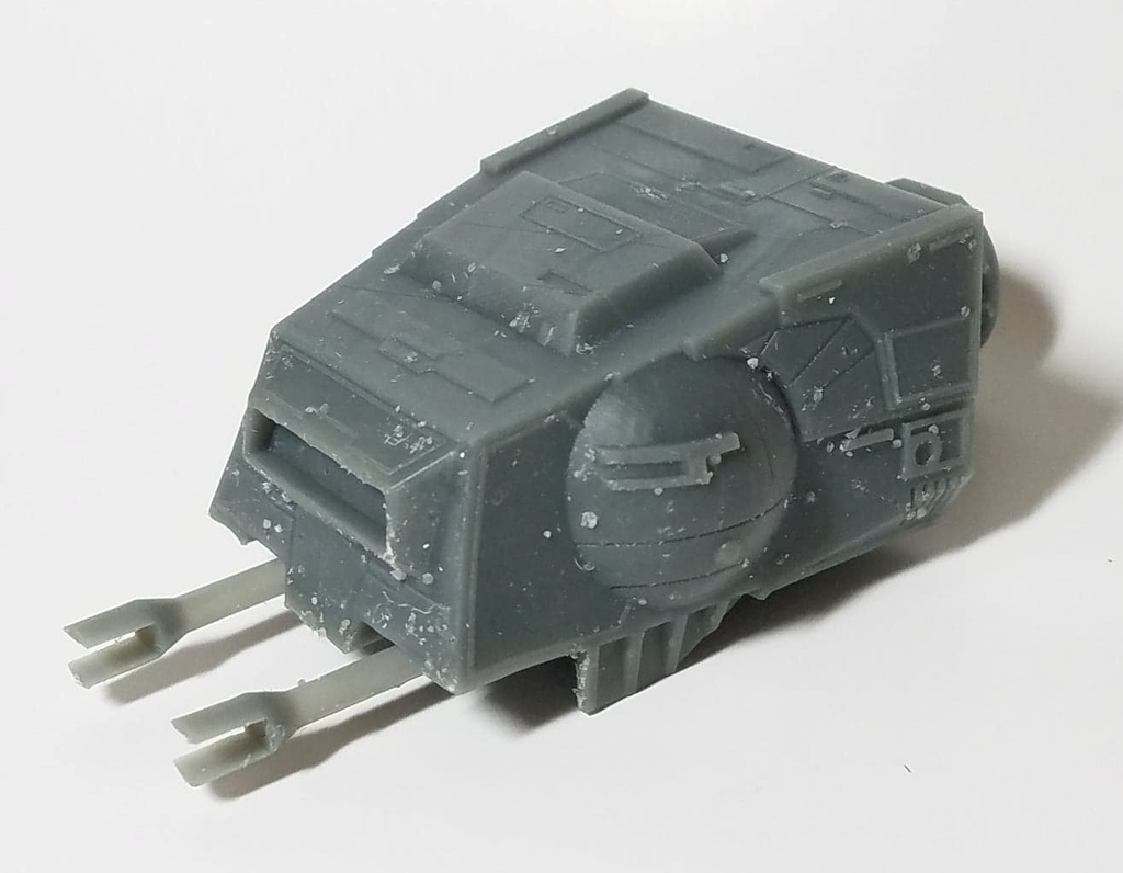 3D модель VW бус в стиле AT-AT