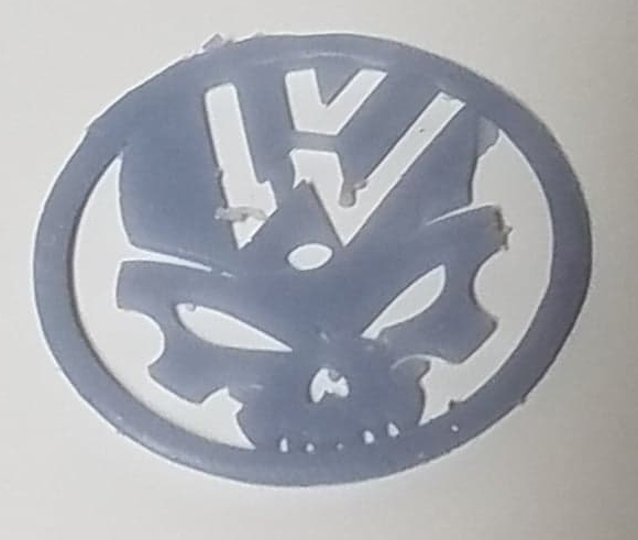 3D модель VW бус в стиле AT-AT