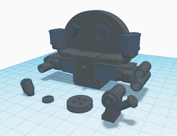 Базовый двигатель для печати