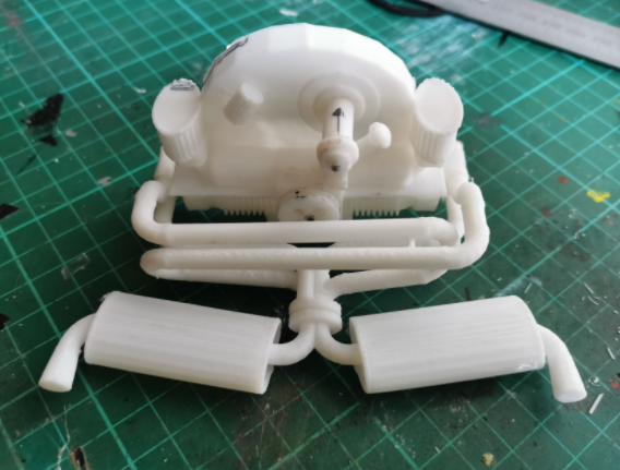 3D-модель двигателя