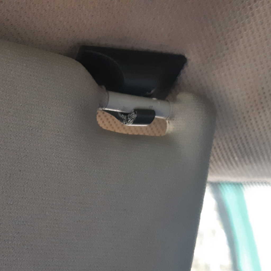 Крепление козырьков Volkswagen Jetta 1996