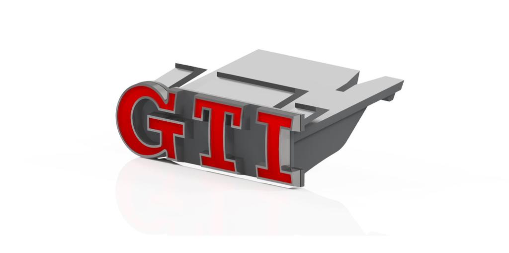 Эмблема решетки для GTI