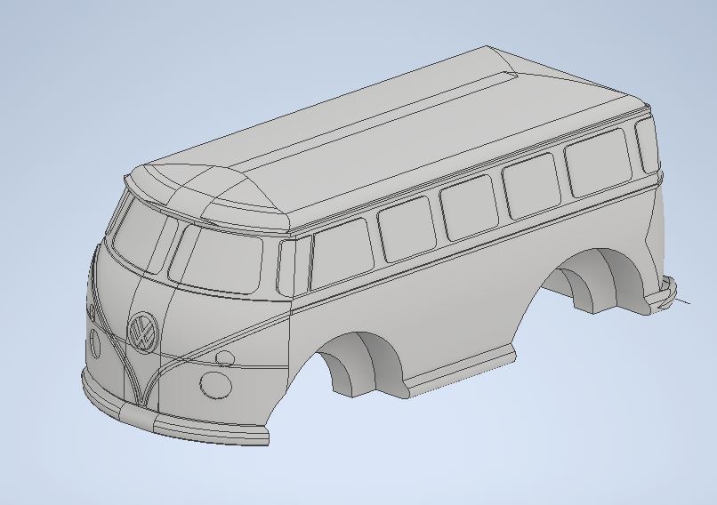 Volkswagen T1 | Печать без поддержки