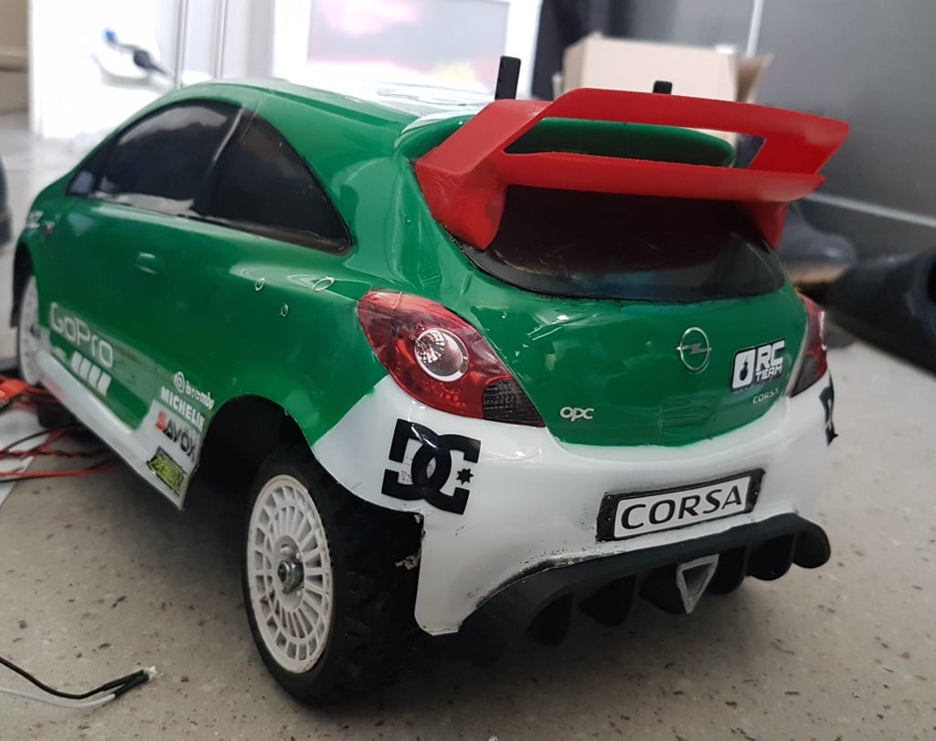 Диффузор для кузова Opel Corsa 1/10