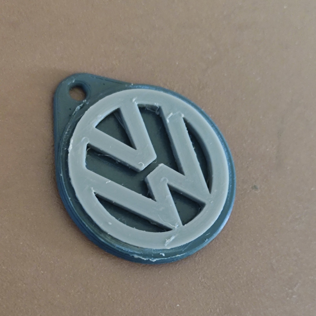 Прочный брелок с логотипом Volkswagen