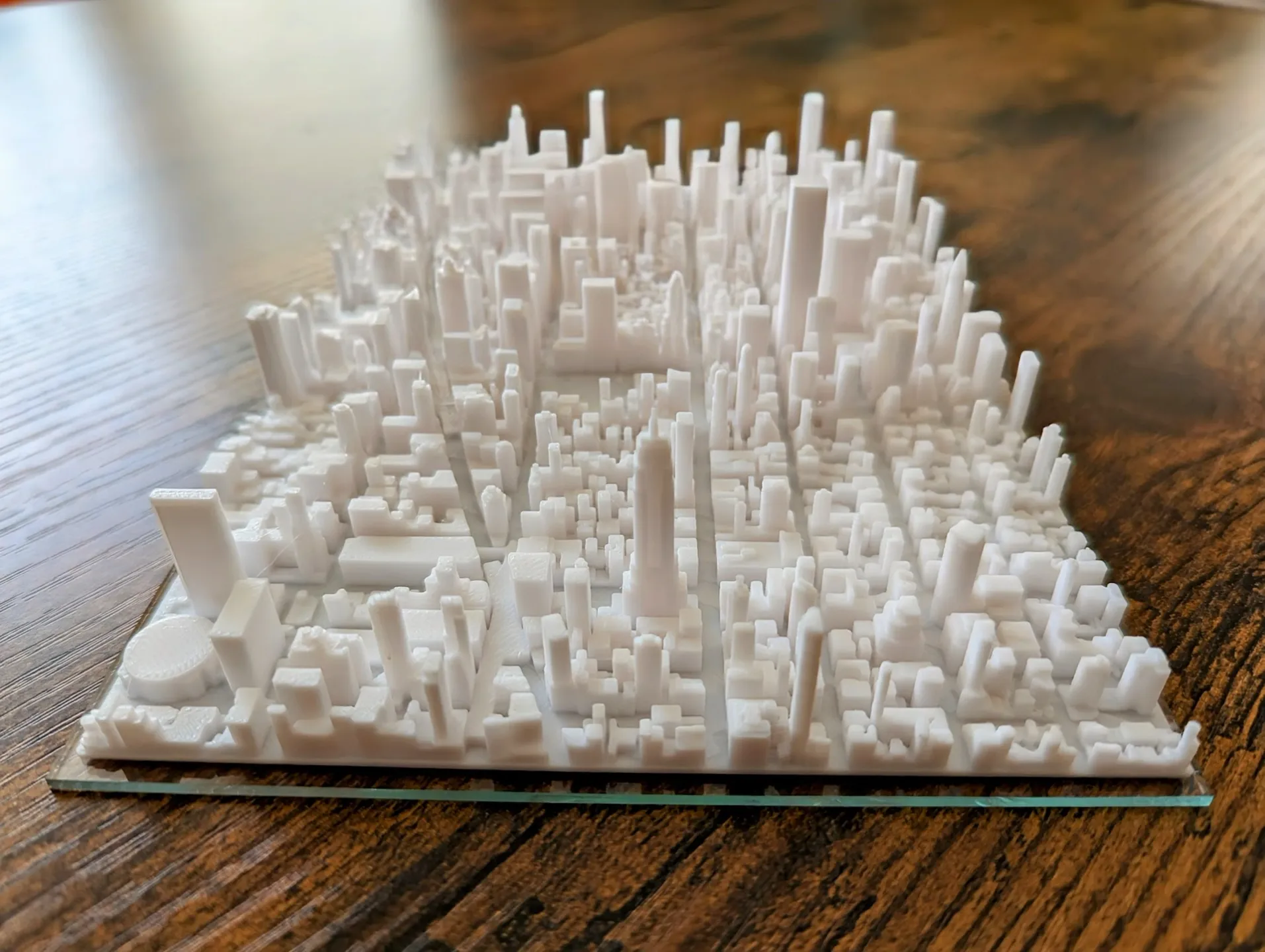 3D Миниатюра Midtown Manhattan