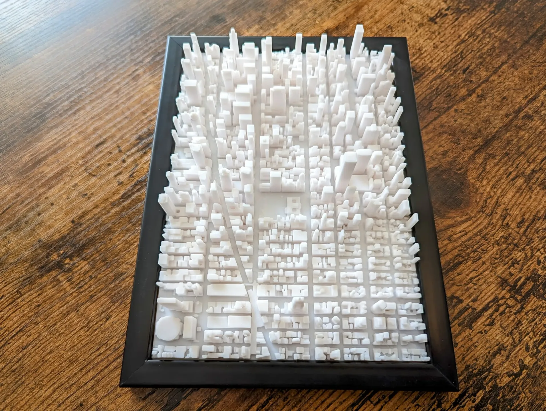 3D Миниатюра Midtown Manhattan