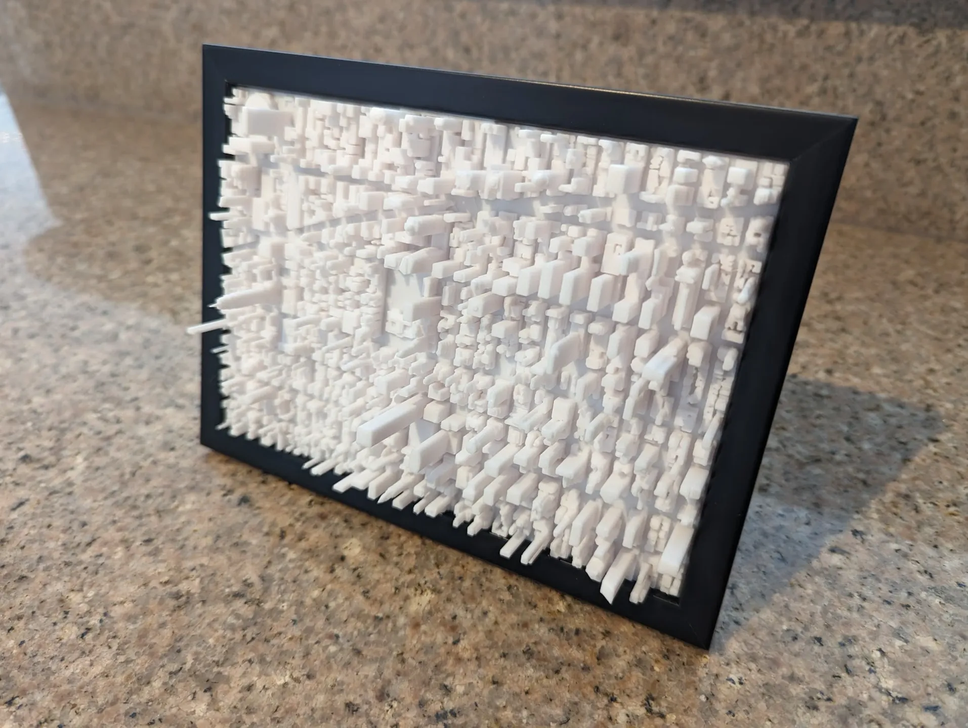 3D Миниатюра Midtown Manhattan