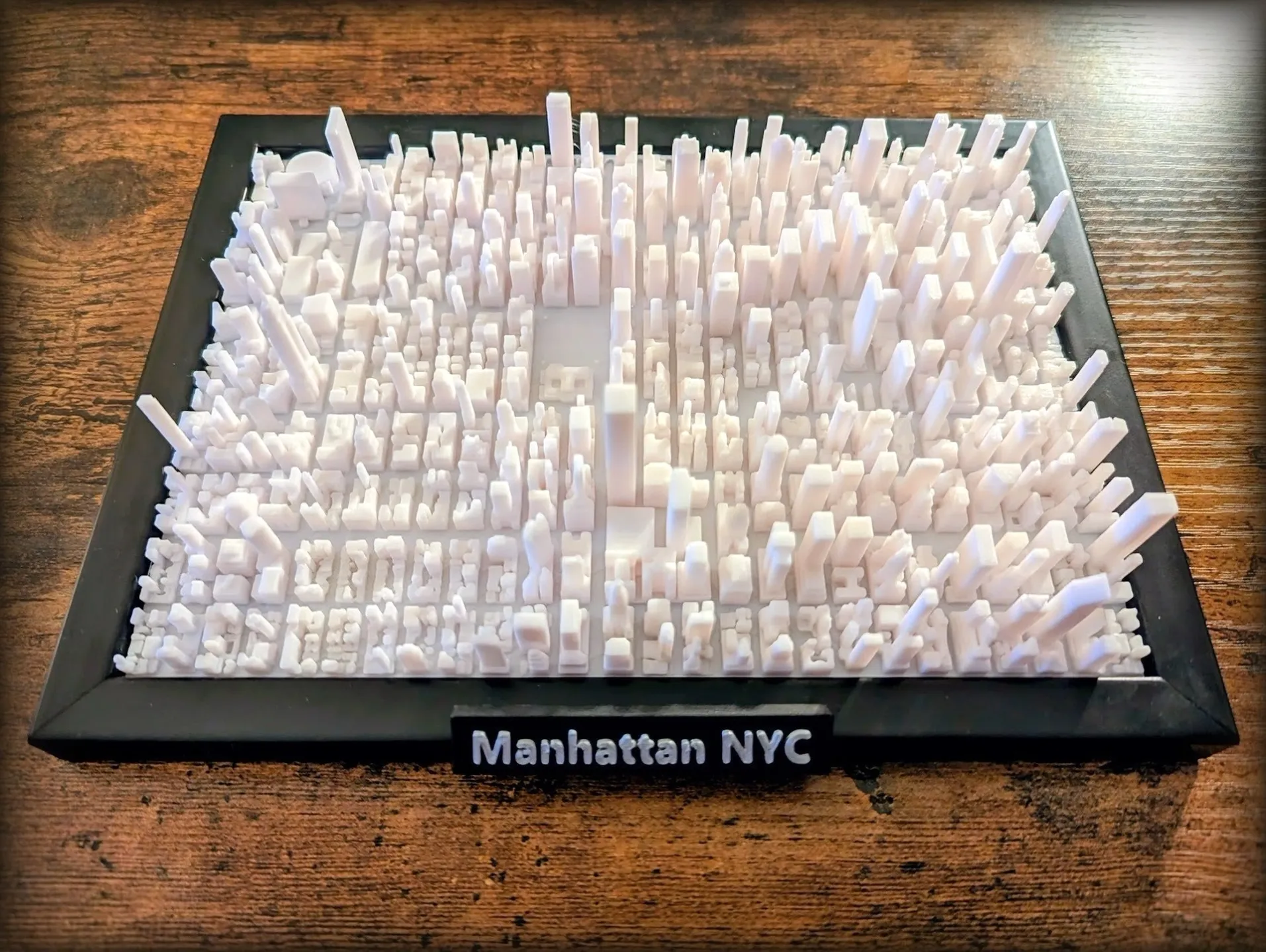3D Миниатюра Midtown Manhattan