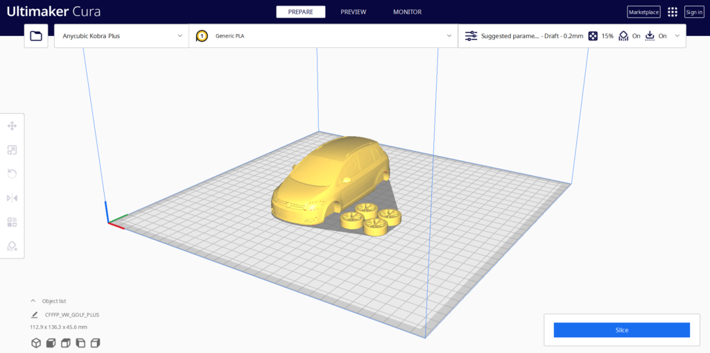3D-модель Volkswagen Golf Plus