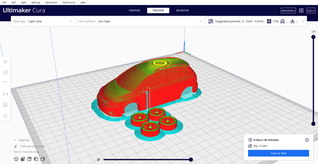 3D-модель Volkswagen Golf Plus