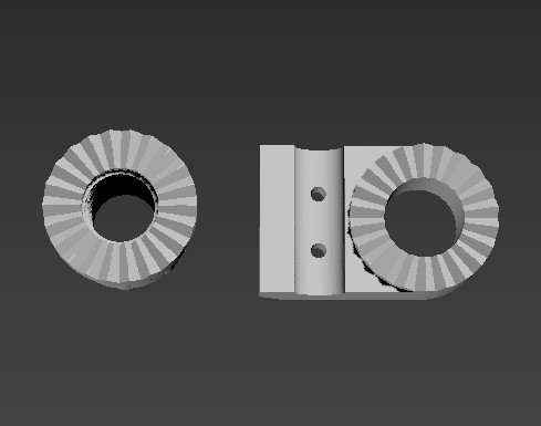 Крепление - шарнир наклона навеса садовой качели