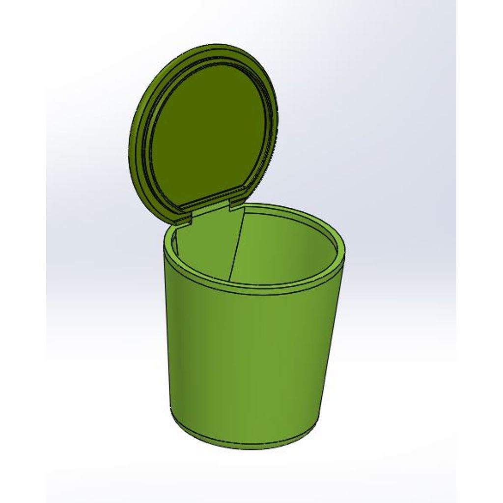 3D модель Simple Can for Mitsubishi Montero - фото 3