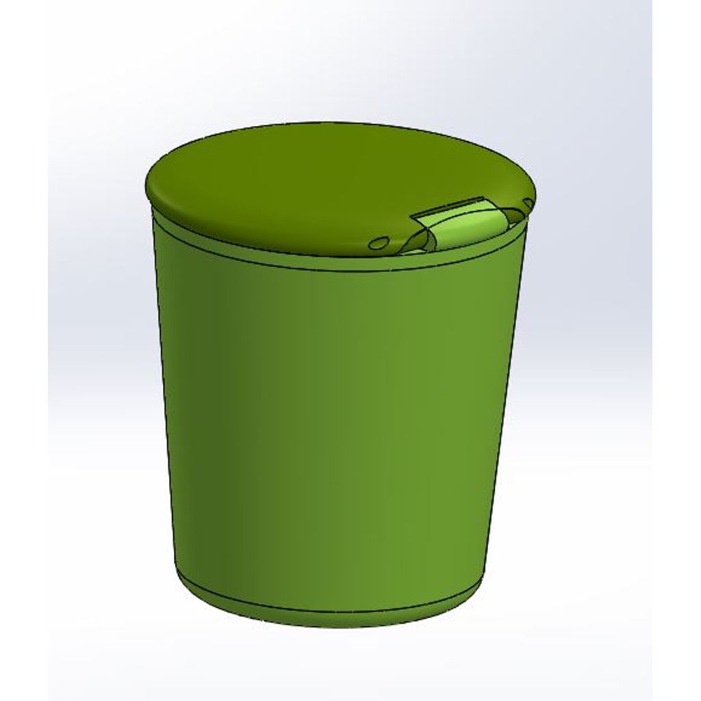 3D модель Simple Can for Mitsubishi Montero - фото 5