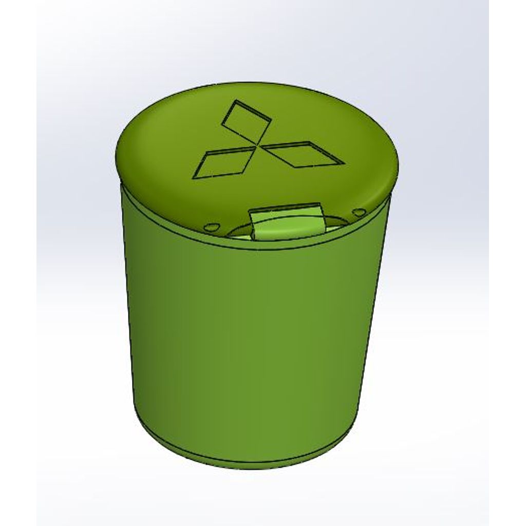 3D модель Simple Can for Mitsubishi Montero - фото 7