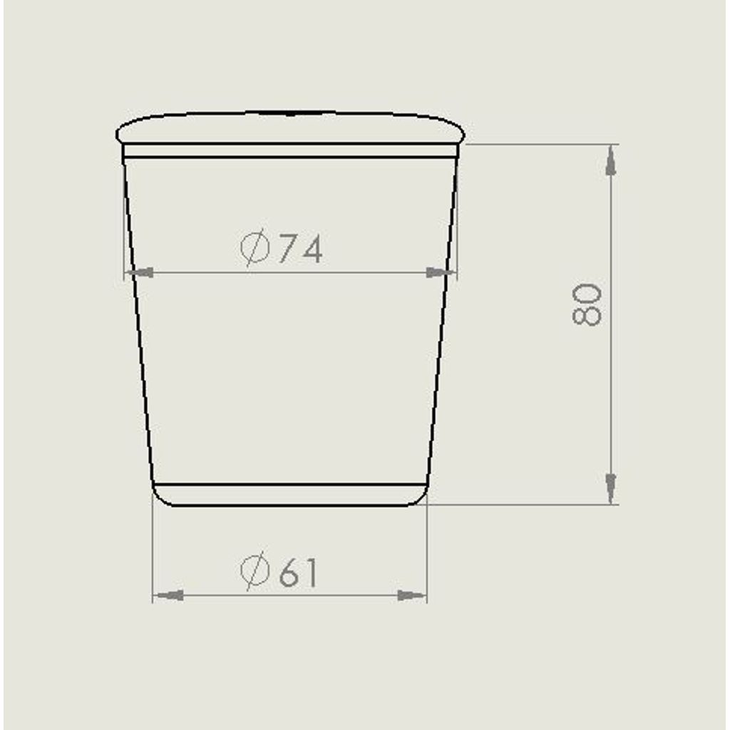 3D модель Simple Can for Mitsubishi Montero - фото 9