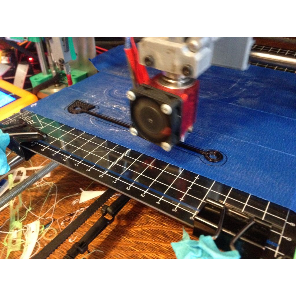 Плоская 3D-модель для печати