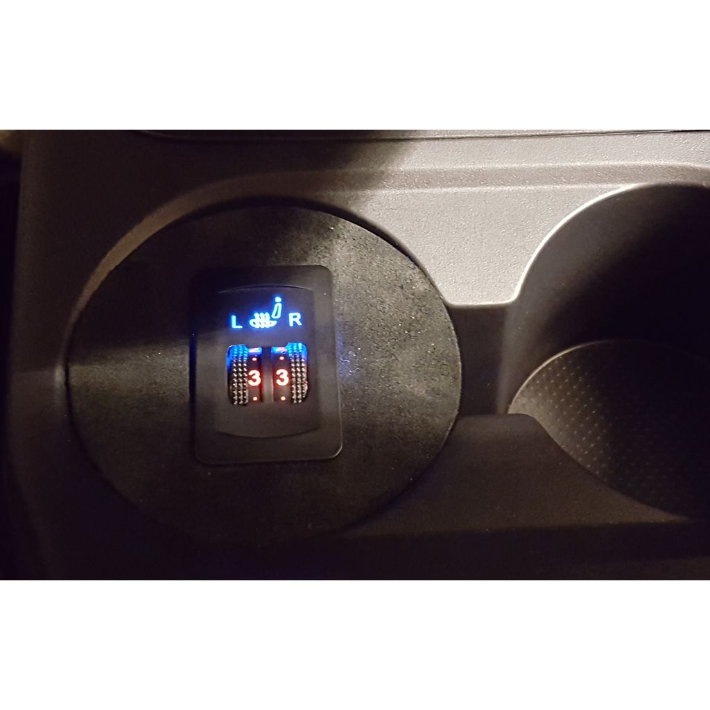 Установка управления обогревом сидений в Mitsubishi Mirage