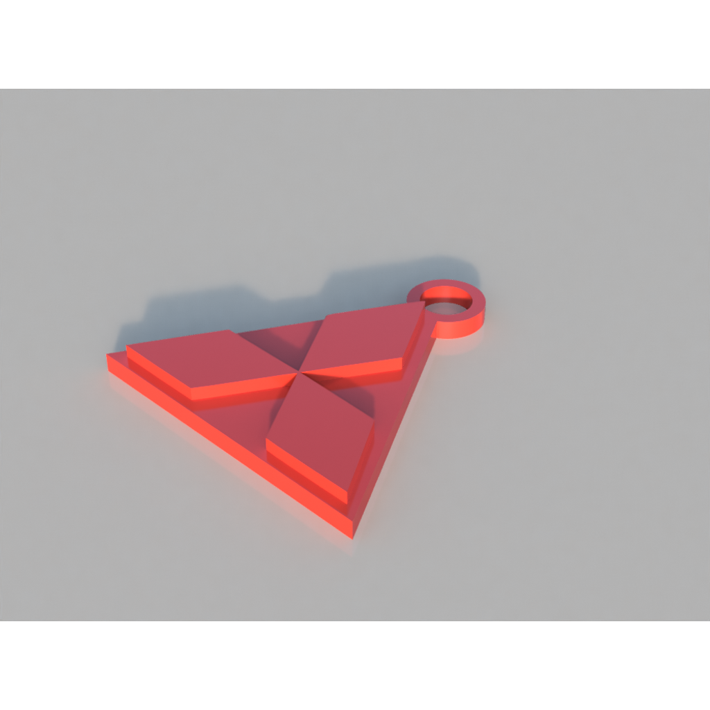 Основной брелок Mitsubishi