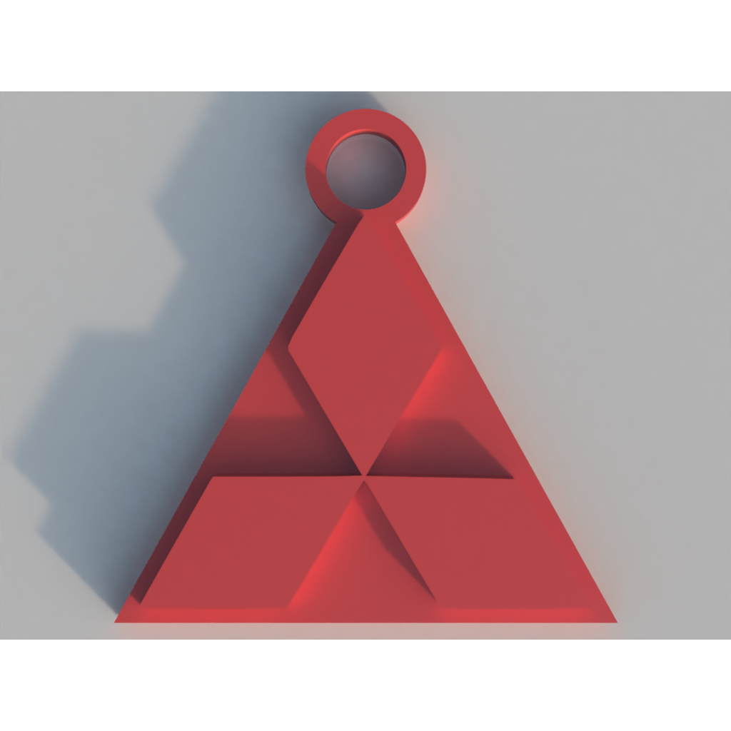 Основной брелок Mitsubishi