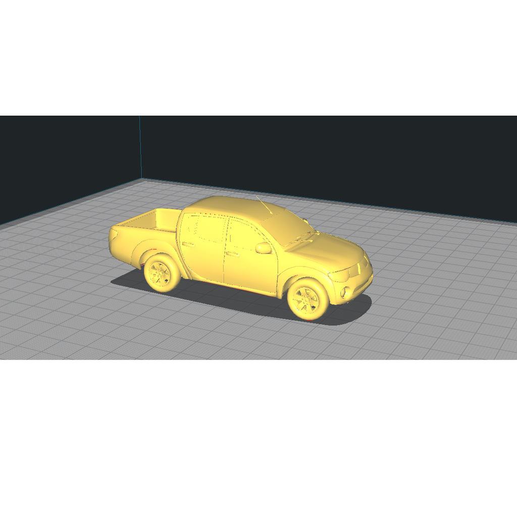 3D модель Mitsubishi L200