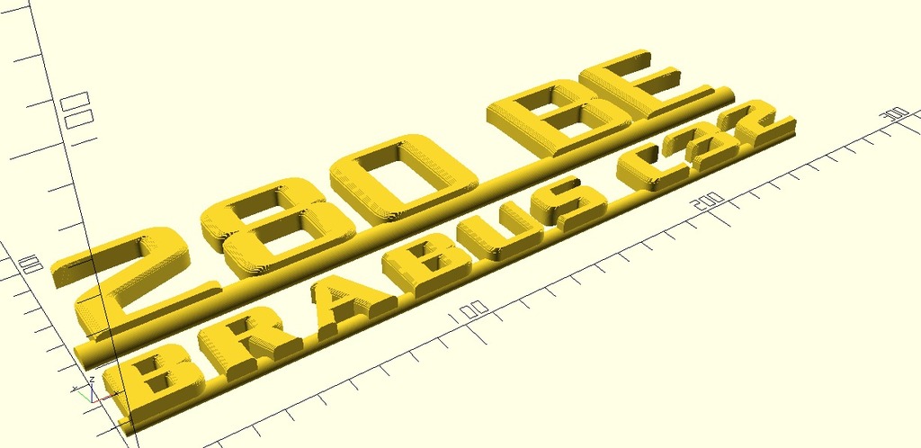 Кастомный логотип Mercedes