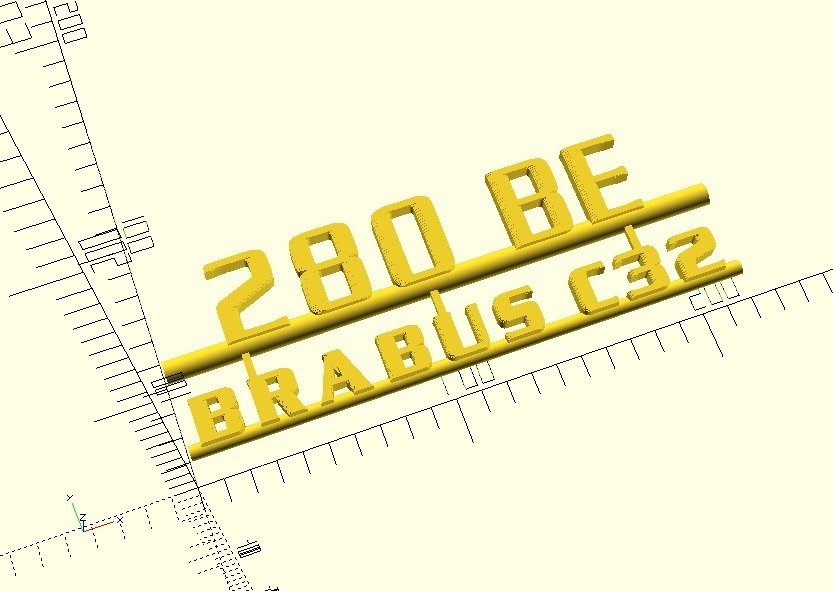 Кастомный логотип Mercedes