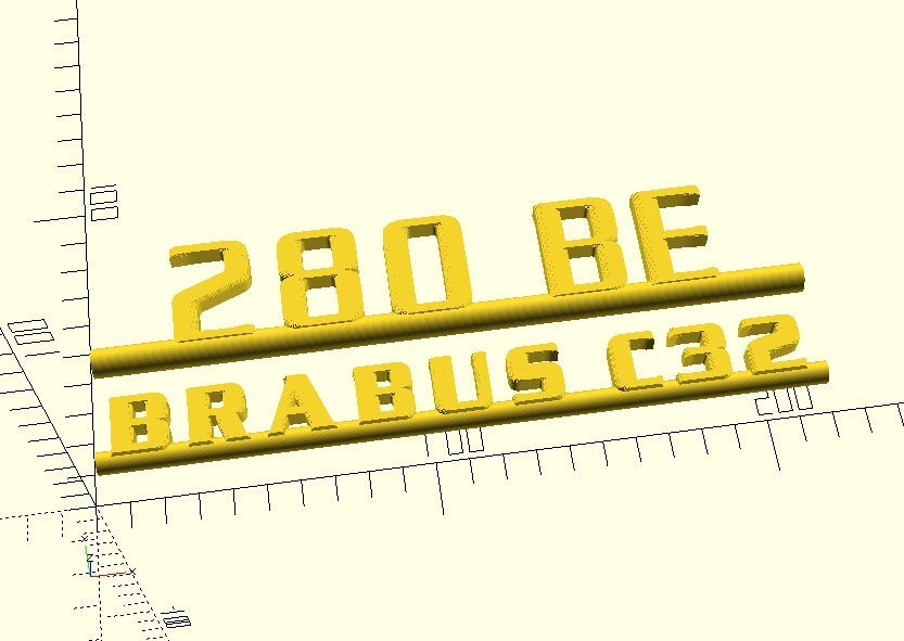 Кастомный логотип Mercedes