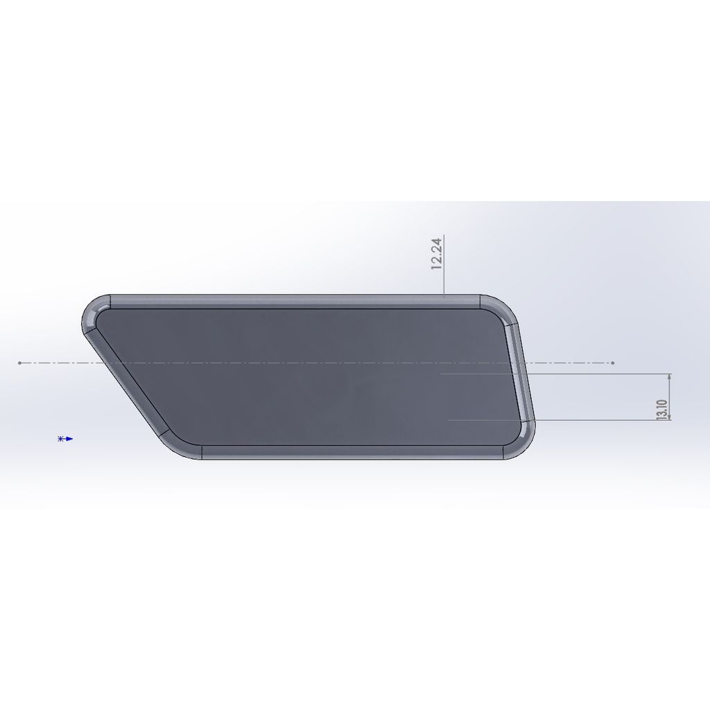 Крышка омывателя фар для Mitsubishi Outlander XL 2005-2009