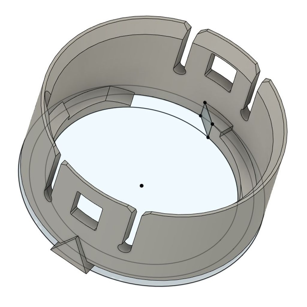 Зажим для фары низкого света