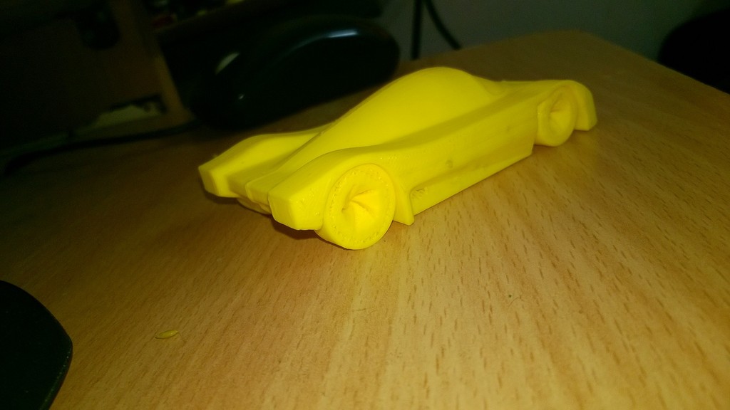 3D Модель автомобиля Mercedes C9