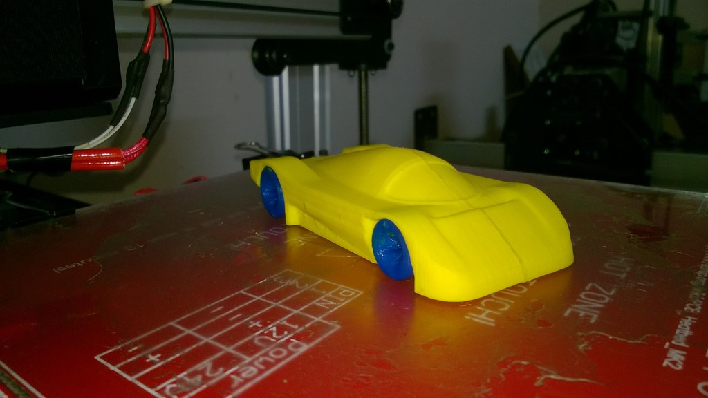 3D Модель автомобиля Mercedes C9