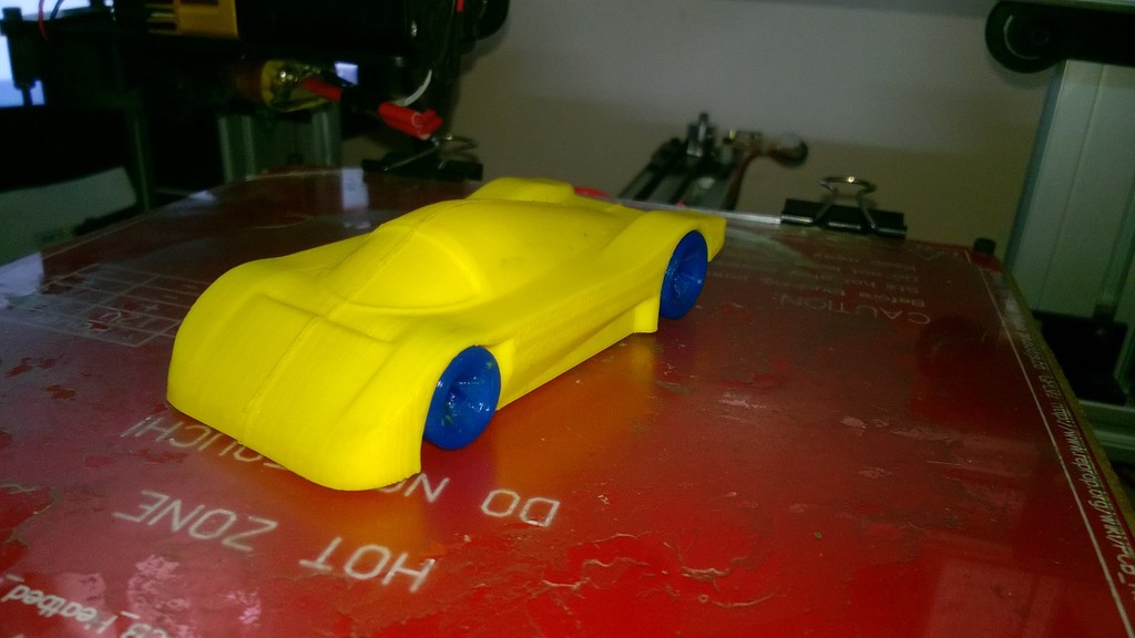 3D Модель автомобиля Mercedes C9