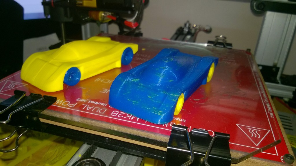 3D Модель автомобиля Mercedes C9