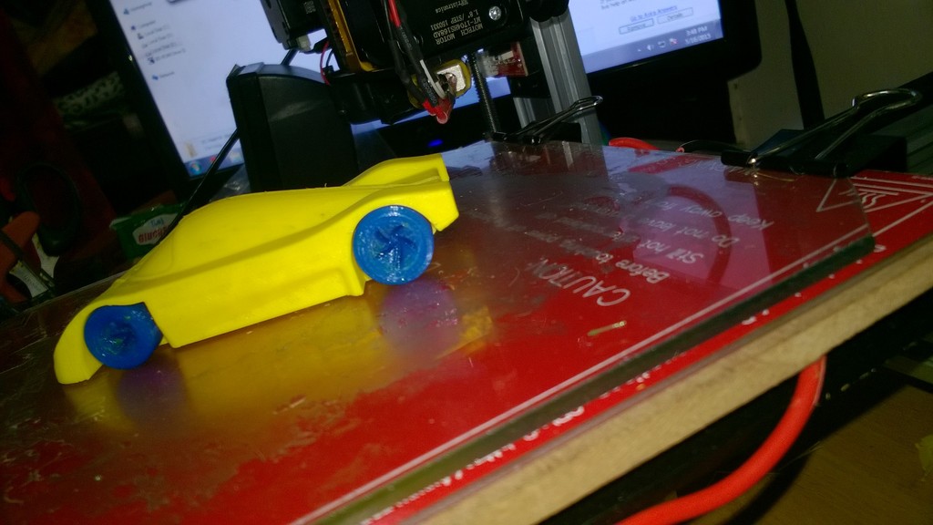 3D Модель автомобиля Mercedes C9