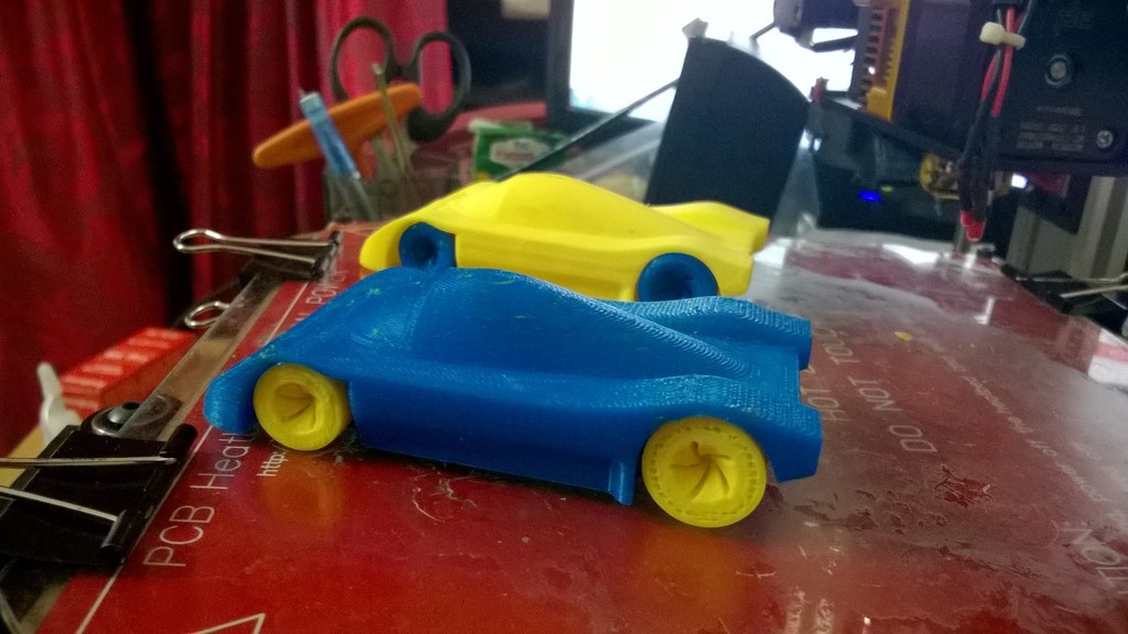 3D Модель автомобиля Mercedes C9