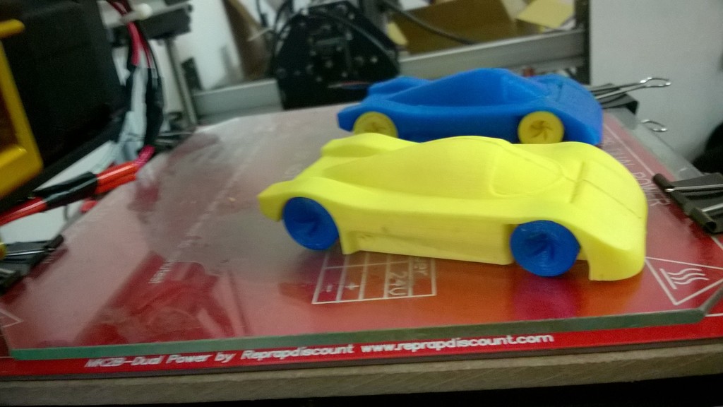 3D Модель автомобиля Mercedes C9