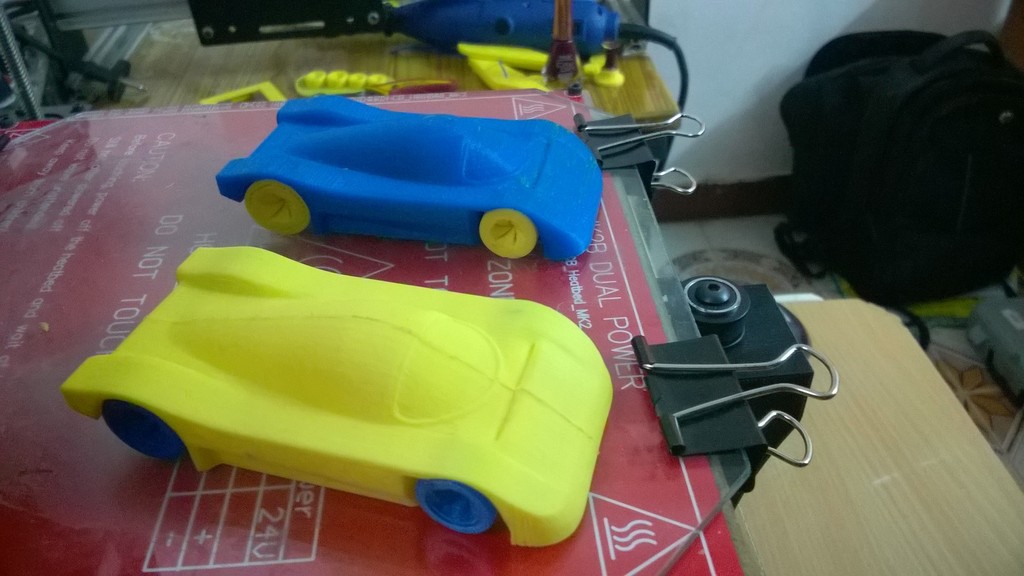 3D Модель автомобиля Mercedes C9