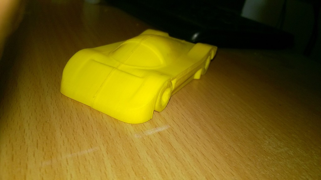 3D Модель автомобиля Mercedes C9