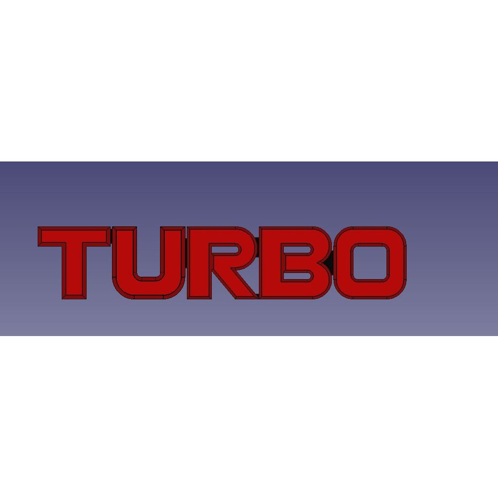 Турбо эмблема для олдтаймера