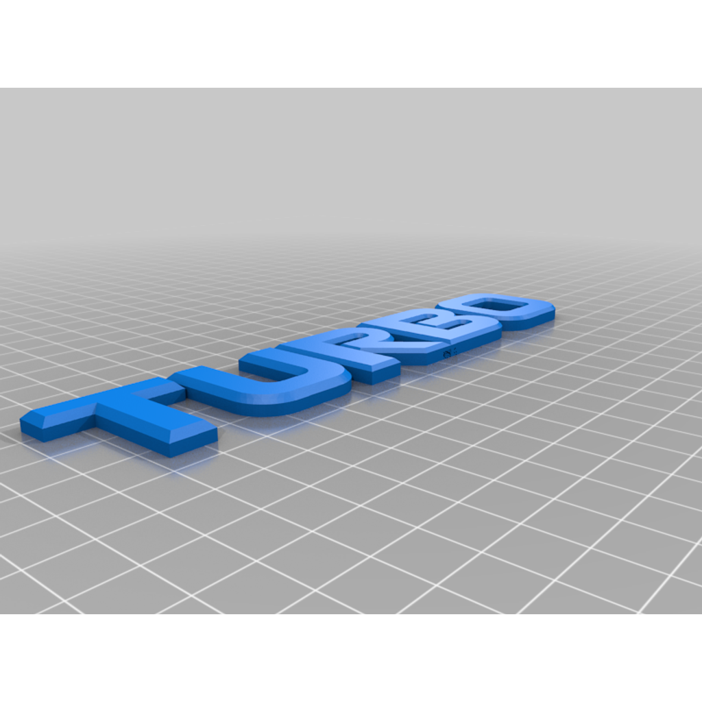 Турбо эмблема для олдтаймера