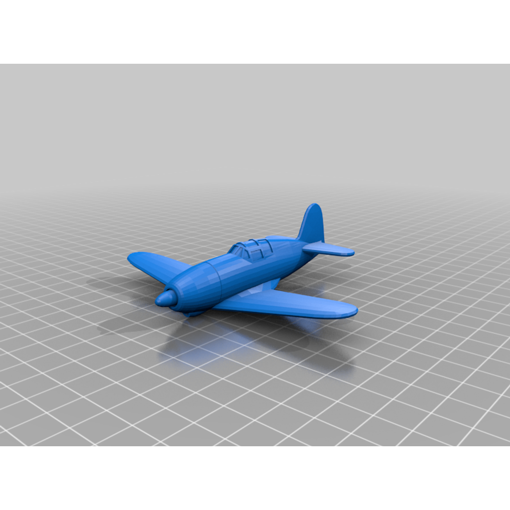 3D-модель японского истребителя Второй мировой войны "Джек"